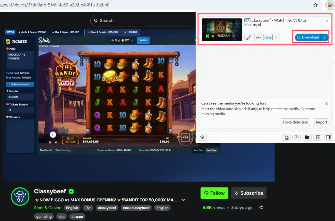 Video DownloadHelper Installation Step 3