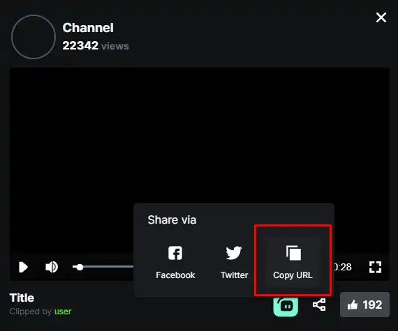 Kick Clips Downloader Step 1