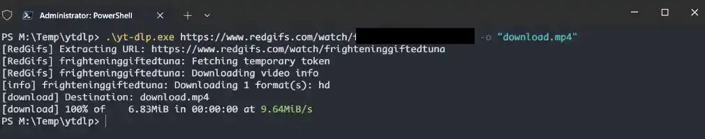 yt-dlp usage step 3 yt-dlp usage step 3
